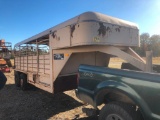 STOLL 16FT STOCK TRAILER **NO TITLE**