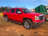 ** SALVAGE TITLE **2015 GMC SIERRA 1500 SLT