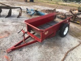 MILL CREEK PULL TYPE MANURE SPREADER (LIKE NEW)