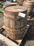 WHISKEY WOODEN BARREL