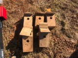 (5) BIRD HOUSES