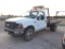 2005 FORD F350 FLATBED TRUCK