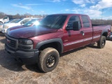 2002 GMC SIERRA 2500HD PKP**SALVAGE TITLE**