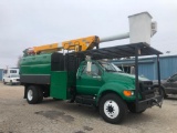 2006 FORD F 750 CHIPPER DUMP TRUCK