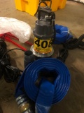 MUSTANG MP4800 SUMP PUMP & HOSE**SELLING ABSOLUTE*