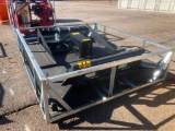 UNUSED 2020 6' ROTARY CUTTER SKID STEER ATTACHMENT