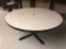 ROUND PEDESTAL WORK TABLE 60