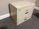 QUILL FIRE PROOF HORIZONTAL FILING CABINET