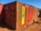 20' SHIPPING / STORAGE CONTAINER