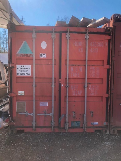 40' SHIPPING / STORAGE CONTAINER