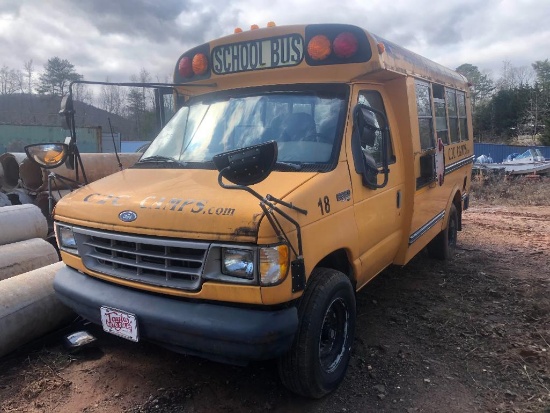 1998 FORD E-350 SCHOOL BUS