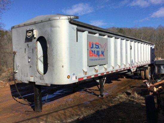 2007 MAC ALUMINUM 40' DUMP TRAILER