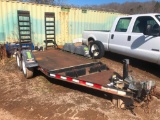 2011 1O FT EQUIPMENT TRAILER