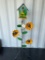 JOHN DEERE BIRD HOUSE ON SUNFLOWER STAND