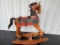 TEAK WOOD ROCKING HORSE 30