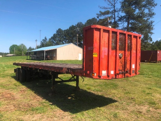 1988 FLATBED TRAILER