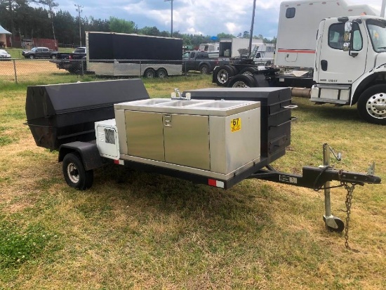 MEADOW CREEK CUSTOM COOKER ON TRAILER