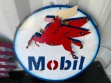 MOBIL OIL METAL SIGN