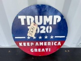 TRUMP METAL SIGN