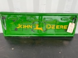 TAILGATE JOHN DEERE GREEN METAL ART