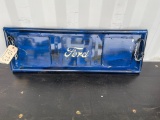 TAILGATE FORD BLUE METAL ART