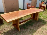 TEAK WOOD TABLE SLAB (100