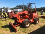 DITCH WITCH 5010 TRENCHER W/FRONT BLADE & CABLE