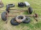 (3) MOBILE HOME AXLES & TIRES