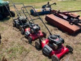 (3) PUSH MOWERS