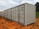 40' HI-CUBE CONTAINERS W/END & SIDE ENTRIES