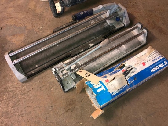 (3) TILE CUTTERS