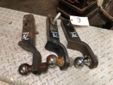 (3) TRAILER HITCH INSERTS