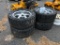 (4) JEEP WHEELS & TIRES (33X12.5X20