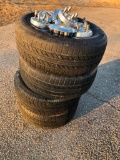 (4) TIRES & WHEELS 265 60 82