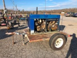 MILLER BIG 40 WELDER ON TRAILER