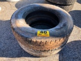 (2) TRUCK TIRES & WHEELS 11R 24.5