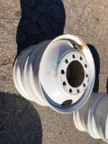 (2) TRUCK WHEELS