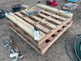 (2) PALLETS ON CASTERS