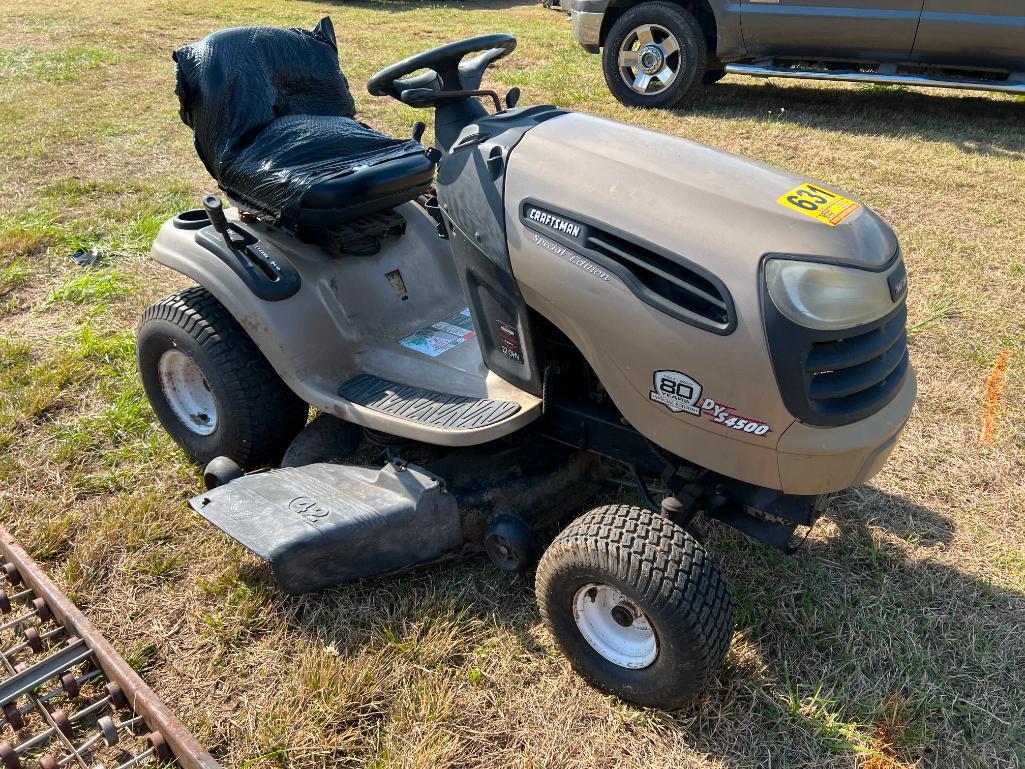 Riding Mower Craftsman Dys 4500 Lawn Tractor Craftsman Dys 4500