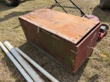 WOODEN CHEST W/TOOLS
