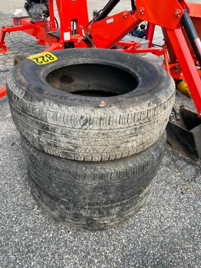 (3) MICHELIN 265/70/R18 USED TIRES