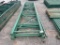 (5) PALLET RACKING UPRIGHTS ((1) NOT MATCHING,