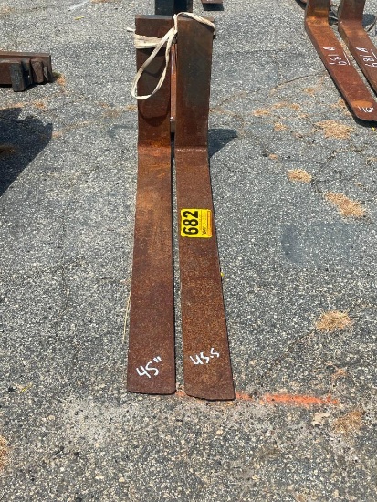 SET OF FORKS (45" & 45.5")