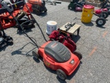 ELECTRIC LAWN MOWER, ROUTER TABLE, HELMETS