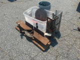 AIR TOOLS, PIPE WRENCHES, (2) TRAP BASKETS,