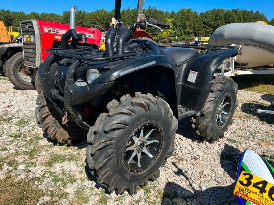 2012 YAMAHA GRIZZLE 700 ATV