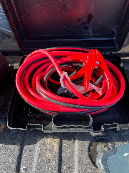 UNUSED 25' 1 GAUGE HEAVY DUTY BOOSTER CABLES
