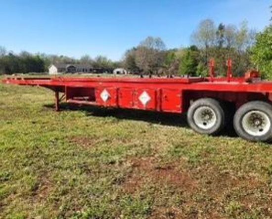 2012 JET COMPANY INC FLATBED TRAILER