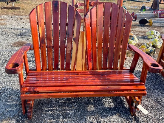 CEDAR DOUBLE SEAT GLIDER