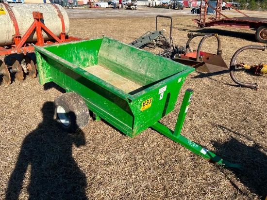 HOMESTEADER ELECTRIC DUMP YARD TRAILER